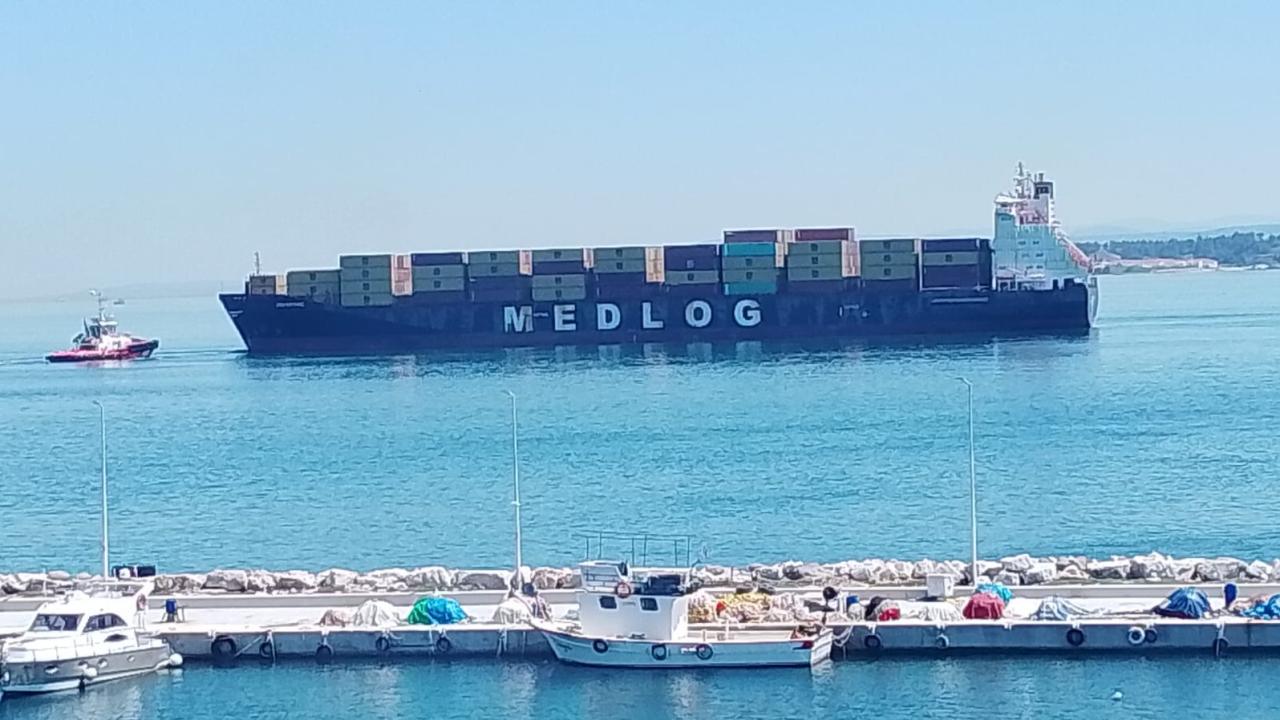 Çanakkale Boğazı'nda gemi arızası