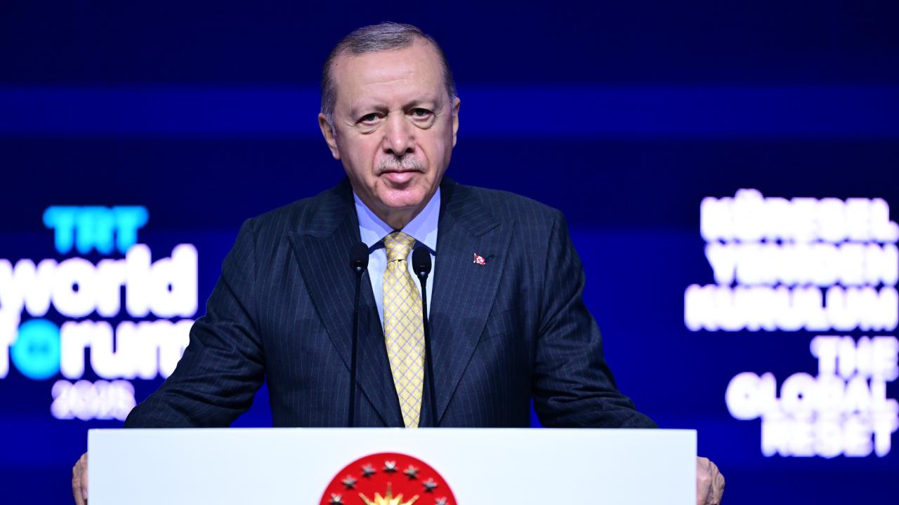 Cumhurbaşkanı Erdoğan TRT'nin 62. kuruluş yıl dönümünü kutladı