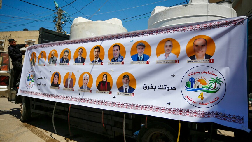 Filistinliler, yerel seçimler için yarın sandık başına gidecek