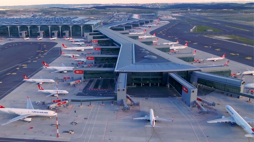Havalimanlarında yıllık yolcu kapasitesi 26 AB ülkesinin nüfusunu aştı