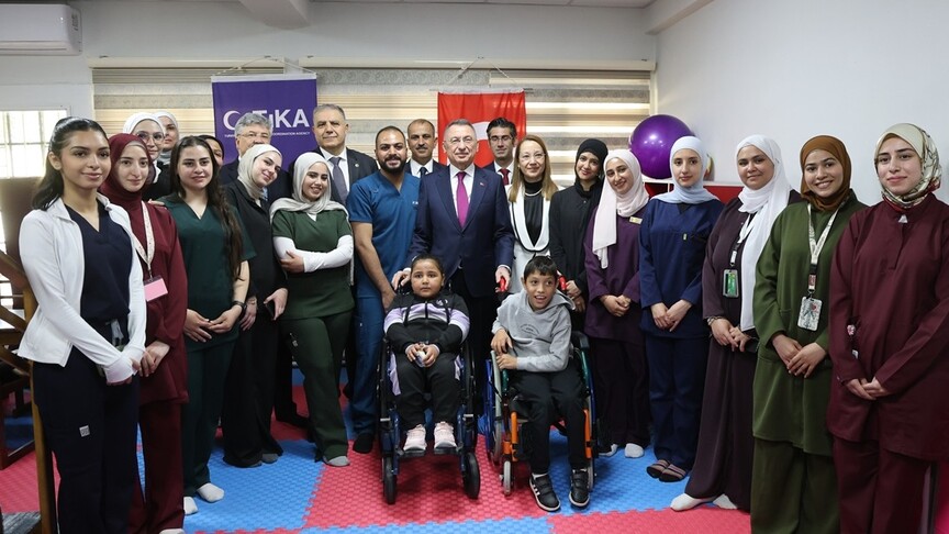 TBMM Dışişleri Komisyonu Başkanı Oktay, Ürdün’de bir engelli merkezinde TİKA'nın yenilediği sınıfların açılışını yaptı