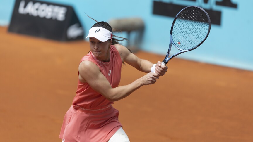 Milli tenisçi Zeynep Sönmez, Madrid Açık Tenis Turnuvası'na veda etti