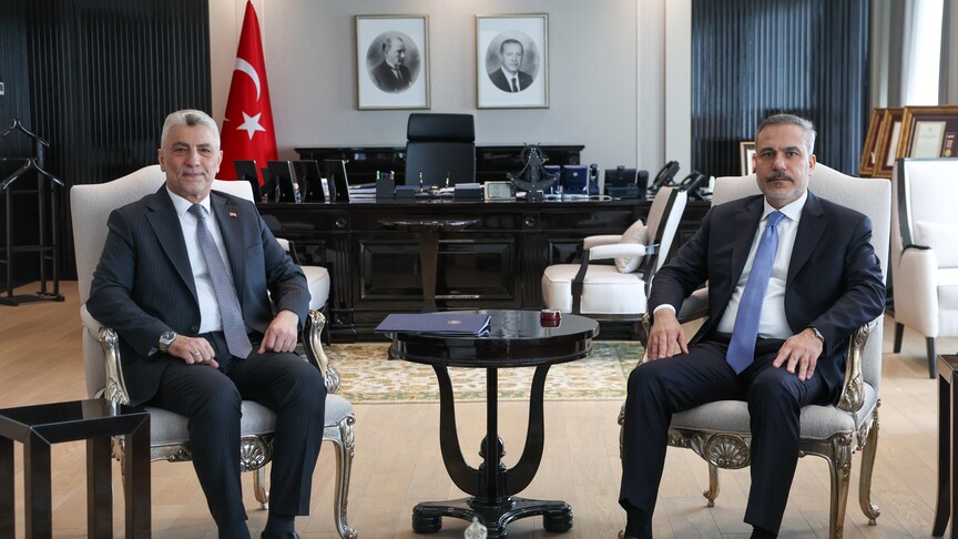 Dışişleri Bakanı Fidan, Ticaret Bakanı Bolat ile görüştü