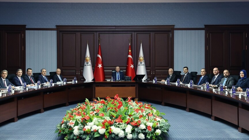 AK Parti MYK toplantısı yapıldı
