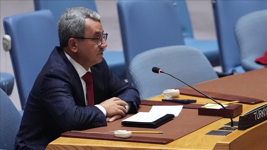 Türkiye'nin BM Daimi Temsilcisi Yıldız'dan, Gazze ve Batı Şeria için "hesap verilebilirlik" çağrısı