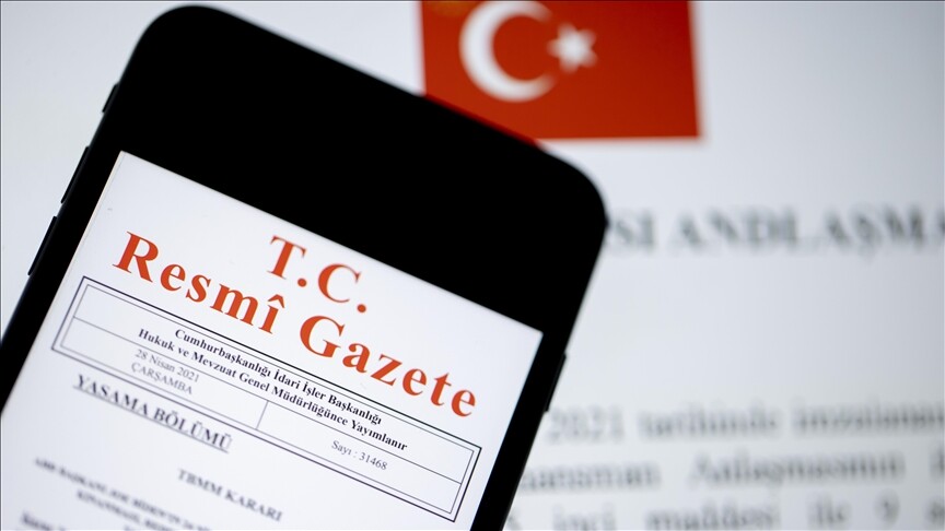 Milletlerarası anlaşmalar Resmi Gazete'de yayımlandı