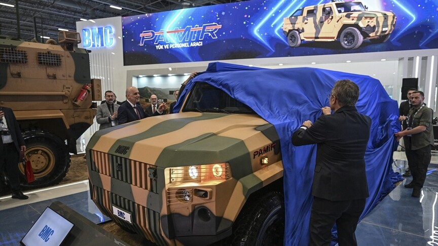 BMC'nin yeni aracı PAMİR 4x4, SAHA 2026'da vitrine çıktı